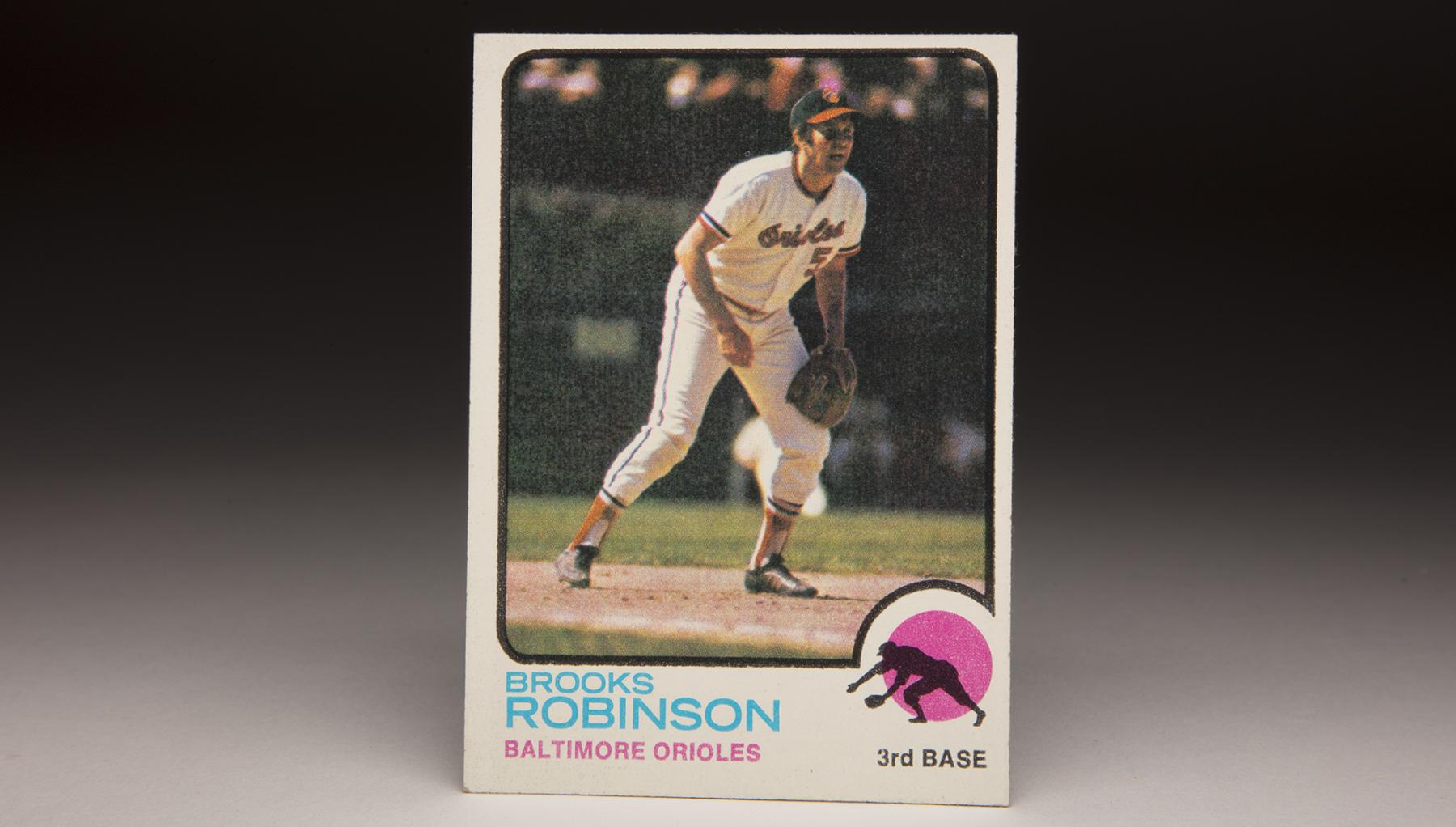 CardCorner: 1973 Topps Brooks Robinson | Baseball Hall of Fame